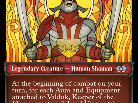 Valduk, Keeper of the Flame (Halo Foil) [Multiverse Legends] Online Hot Sale