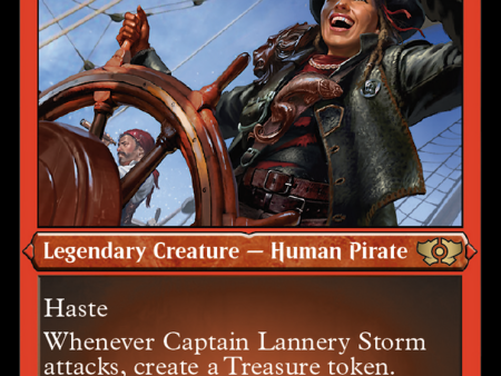 Captain Lannery Storm (Foil Etched) [Multiverse Legends] For Cheap