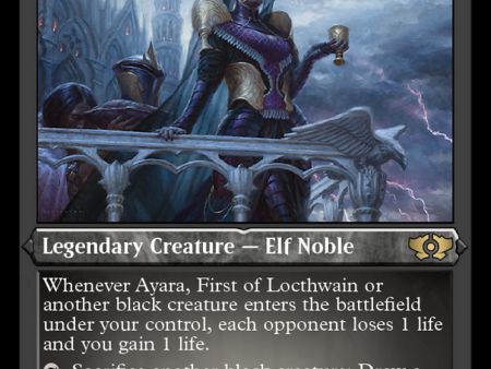 Ayara, First of Locthwain (Foil Etched) [Multiverse Legends] Online now