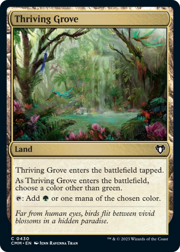 Thriving Grove [Commander Masters] Online Sale