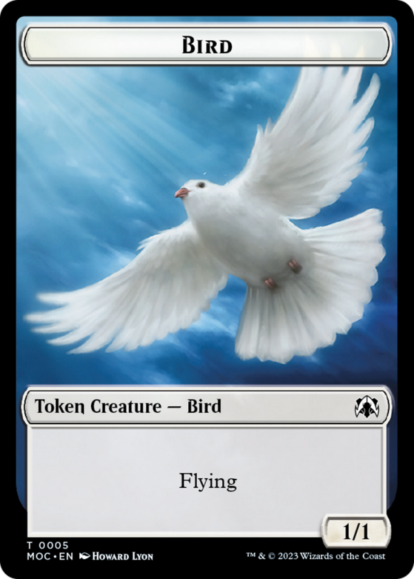 Bird    Kobolds of Kher Keep Double-Sided Token [March of the Machine Commander Tokens] For Discount