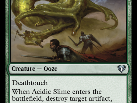 Acidic Slime [Commander Masters] Sale