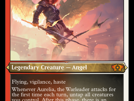 Aurelia, the Warleader (Foil Etched) [Multiverse Legends] Online now