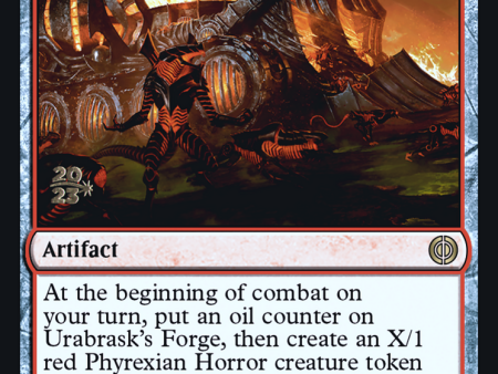 Urabrask s Forge [Phyrexia: All Will Be One Prerelease Promos] Supply