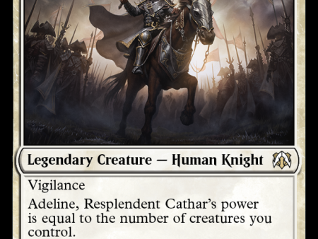 Adeline, Resplendent Cathar [March of the Machine Commander] Online Sale