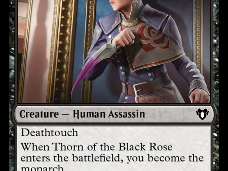 Thorn of the Black Rose [Commander Masters] Discount