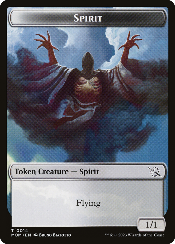 Thopter    Spirit (14) Double-Sided Token [March of the Machine Tokens] Sale