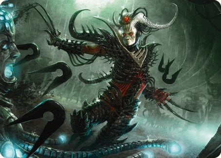 Vraan, Executioner Thane Art Card [Phyrexia: All Will Be One Art Series] Hot on Sale