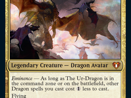 The Ur-Dragon [Commander Masters] on Sale