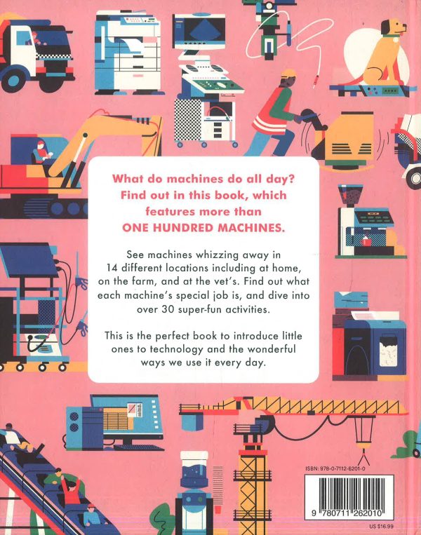 What Do Machines Do All Day - Activity Book For Sale