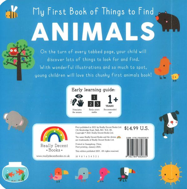 Animals (My First Book of Things to Find) Online Sale