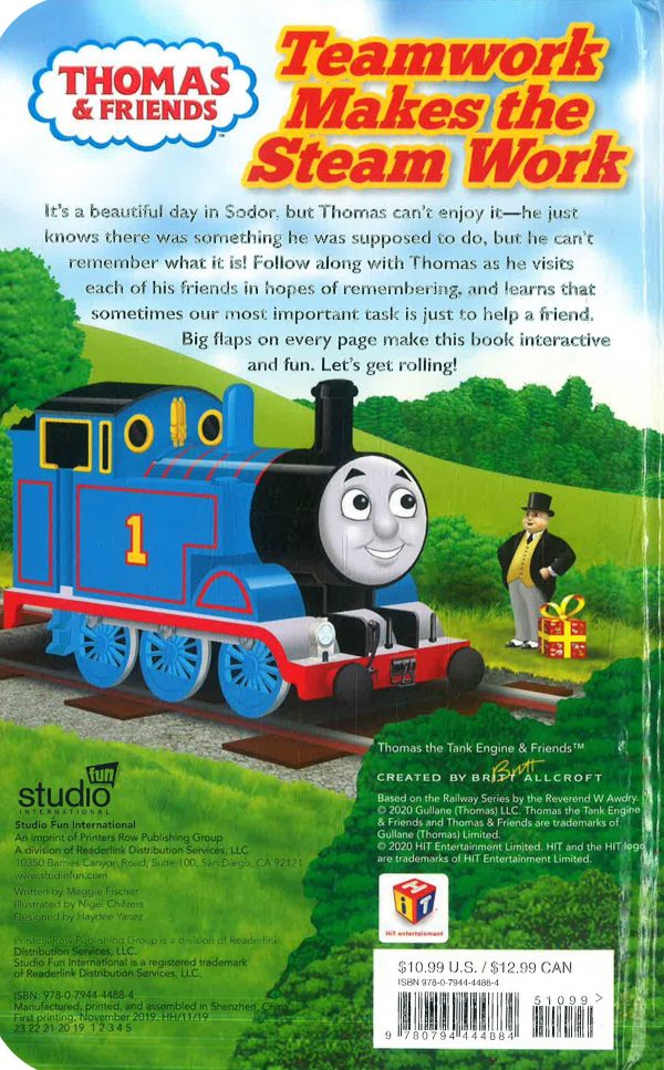 Thomas & Friends - Teamwork Makes The Steam Work Cheap