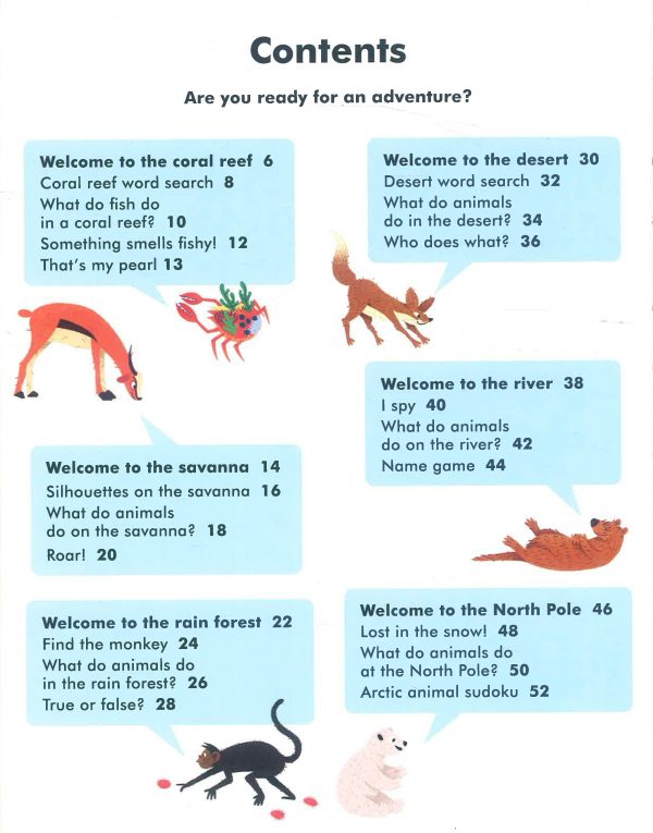 What Do Animals Do All Day  - Activity Book Fashion